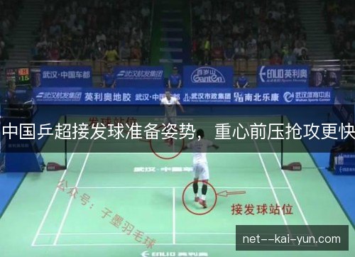 中国乒超接发球准备姿势，重心前压抢攻更快
